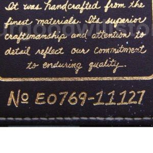 COACH PURSE (NAVY) Authentic